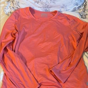 Hang Ten Vibrant Peach Long Sleeve Shirt